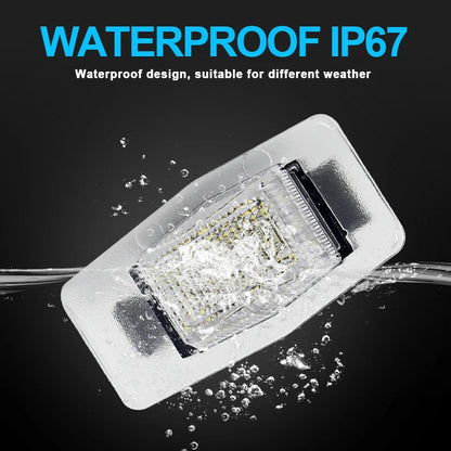 2XLED License Plate Light LED Number Plate Lamp No Error For Mazda Protege MPV Tribute Miata Mx5 mk2 Ford Escape Mercury Mariner