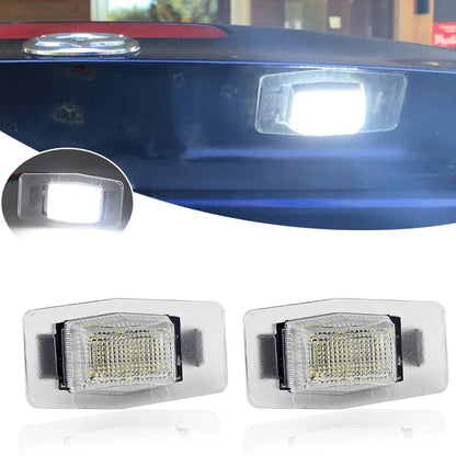2XLED License Plate Light LED Number Plate Lamp No Error For Mazda Protege MPV Tribute Miata Mx5 mk2 Ford Escape Mercury Mariner
