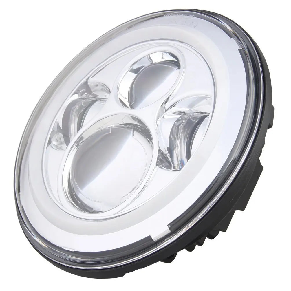 Fit 90-97 Mazda Miata MX-5 MX5 Car 7Inch Led Headlight Round Angel Eyes Halo Front DRL Lights For Land Rover Defender 90 110