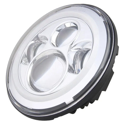 Fit 90-97 Mazda Miata MX-5 MX5 Car 7Inch Led Headlight Round Angel Eyes Halo Front DRL Lights For Land Rover Defender 90 110