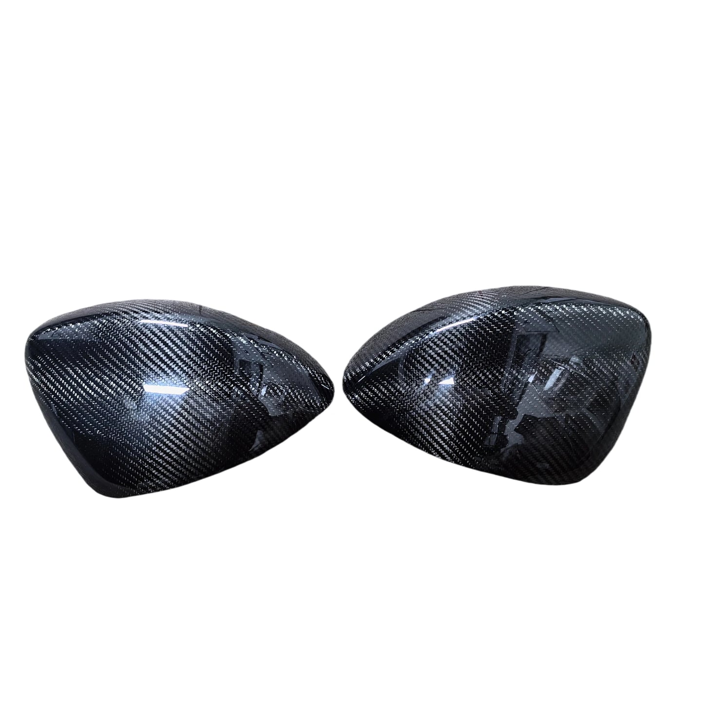 For Mazda MX-5 Miata MX5 2016-2025 Real Carbon Fiber Rear View Mirror Cover Rearview Cap Shell Add On Type