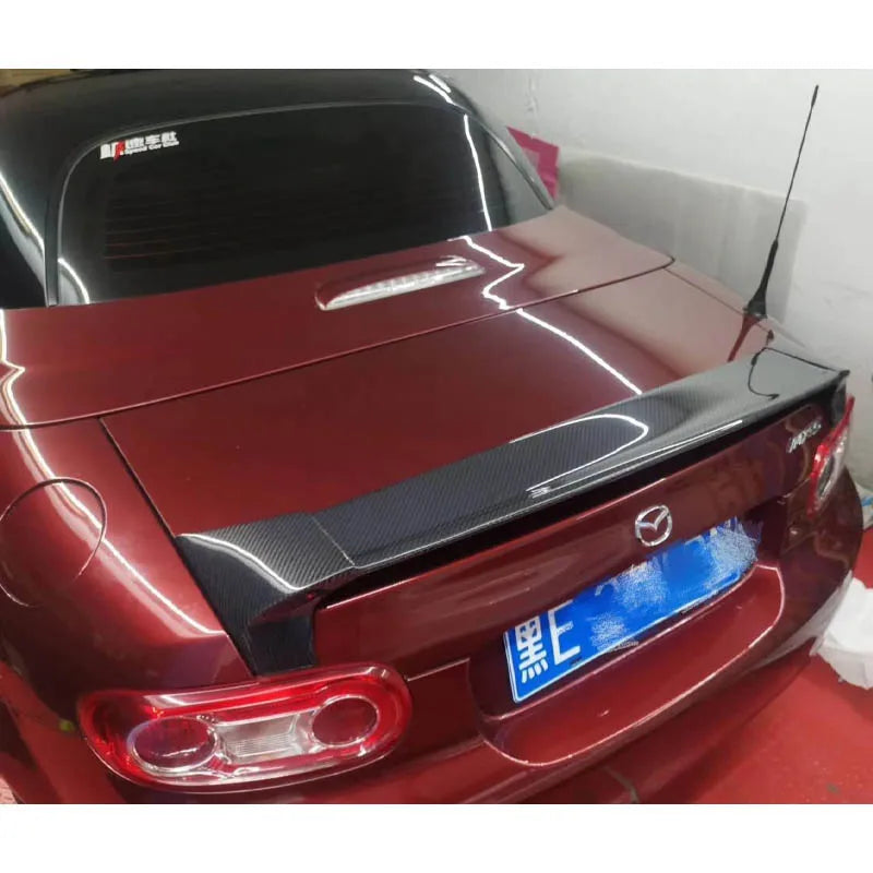 For Miata Mazda MX5 NC Carbon Fiber Rear Wing Modification RBK Non-destructive Installation Tail Press Wind Wing