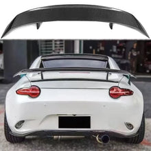 For 2016-2023 Mazda MX5 MX-5  Frp/Genuine Carbon Fiber and Miata Garage Rear Wing Decoration PK Style Rear Spoiler