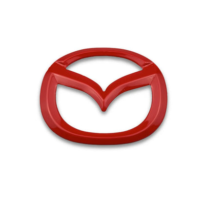 1pc ABS Car Steering Wheel Center Emblem Sticker for Mazda 3 CX3 CX4 CX5 CX7 CX8 CX9 CX30 RX7 Atenza Axela Interior Decoration