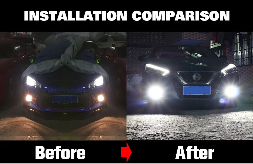 For Mazda MX-5 MX 5 MX5 NC 2006-2015 Accessories 2pcs LED Fog Light 2007 2008 2009 2010 2011 2012 2013 2014