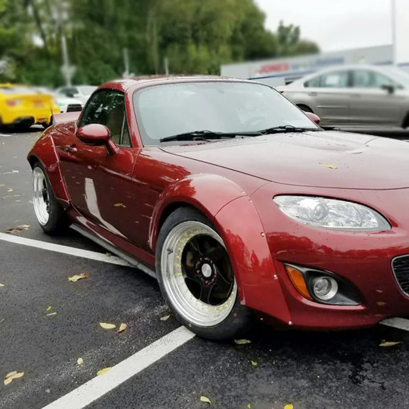 Suitable for Miata Mazda MX5 NC carbon fiber modified parts TP model, wide body full set of front and rear eyebrows