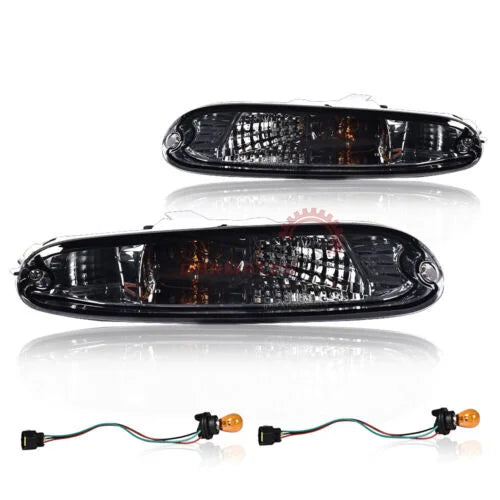 Front Bumper Signal Lights Fit for 1990-1997 Mazda MX-5 Miata Fog/driving Lights Halogen Fog/driving Lamp