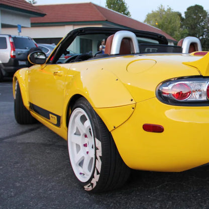 Suitable for Miata Mazda MX5 NC carbon fiber modified parts TP model, wide body full set of front and rear eyebrows