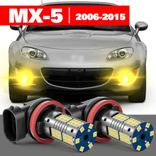 For Mazda MX-5 MX 5 MX5 NC 2006-2015 Accessories 2pcs LED Fog Light 2007 2008 2009 2010 2011 2012 2013 2014