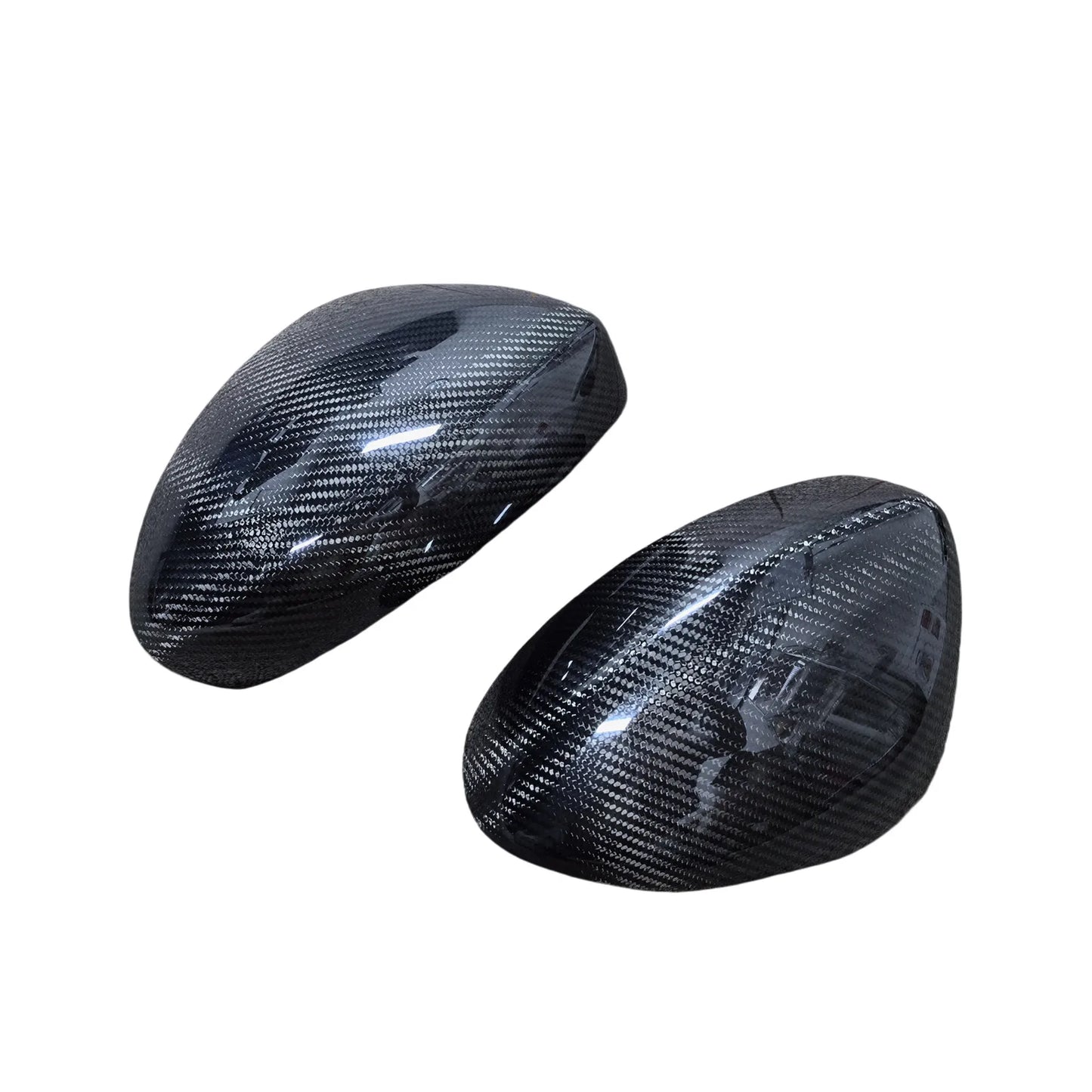 For Mazda MX-5 Miata MX5 2016-2025 Real Carbon Fiber Rear View Mirror Cover Rearview Cap Shell Add On Type