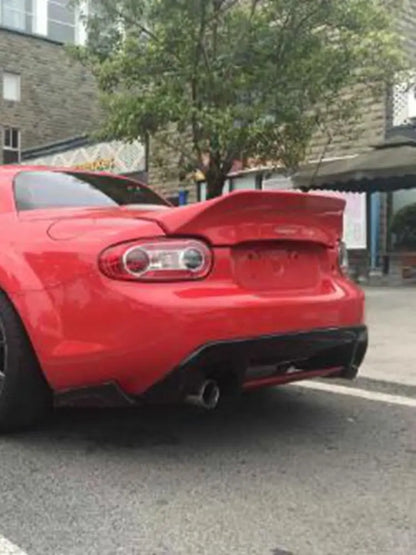 For Mazda MX5 NC NCEC SPOILER Roadster Miata Hard Top Only EPA Style Rear Duckbill Spoiler  Fiber Glass Splitter Wing Un-Painted