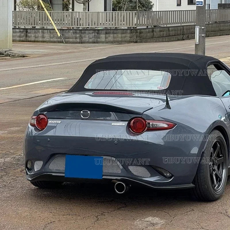 For Mazda MX5 Miata ND RF LMS Style High Quality Carbon Fiber Spoiler Rear Wing Racing Car Styling Tail Lip Wing Body Kit