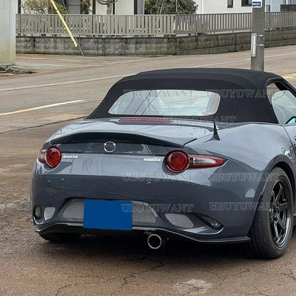 For Mazda MX5 Miata ND RF LMS Style High Quality Carbon Fiber Spoiler Rear Wing Racing Car Styling Tail Lip Wing Body Kit