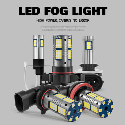 For Mazda MX-5 MX 5 MX5 NC 2006-2015 Accessories 2pcs LED Fog Light 2007 2008 2009 2010 2011 2012 2013 2014