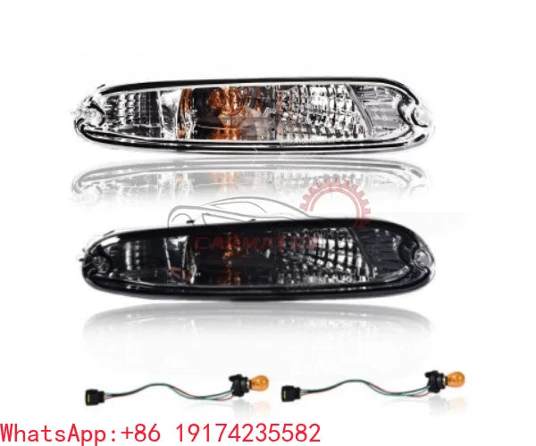 Front Bumper Signal Lights Fit for 1990-1997 Mazda MX-5 Miata Fog/driving Lights Halogen Fog/driving Lamp