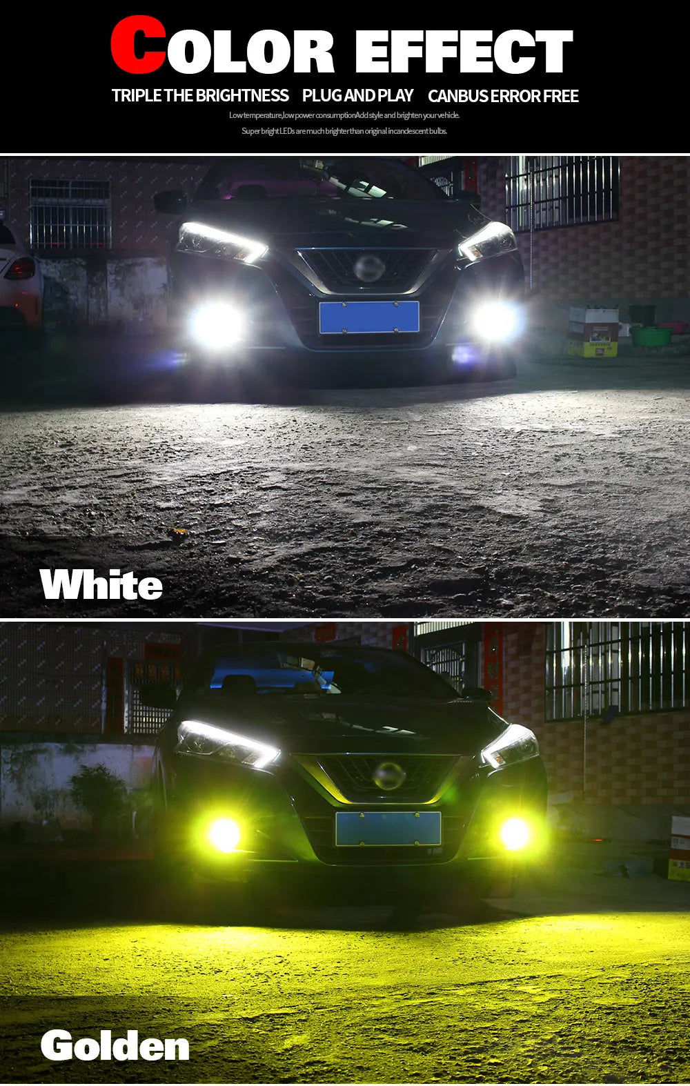 For Mazda MX-5 MX 5 MX5 NC 2006-2015 Accessories 2pcs LED Fog Light 2007 2008 2009 2010 2011 2012 2013 2014