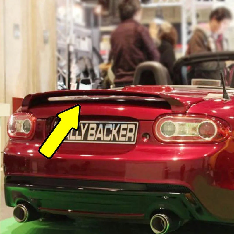 For Miata Mazda MX5 NC Carbon Fiber Rear Wing Modification RBK Non-destructive Installation Tail Press Wind Wing
