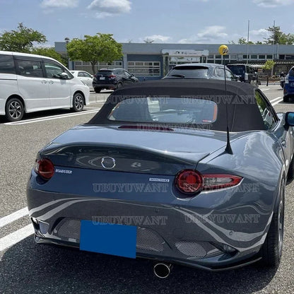 For Mazda MX5 Miata ND RF LMS Style High Quality Carbon Fiber Spoiler Rear Wing Racing Car Styling Tail Lip Wing Body Kit