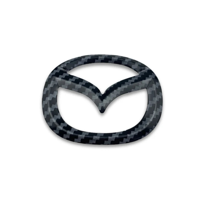 1pc ABS Car Steering Wheel Center Emblem Sticker for Mazda 3 CX3 CX4 CX5 CX7 CX8 CX9 CX30 RX7 Atenza Axela Interior Decoration