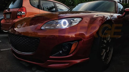 Kit de Luces LED Angel Eyes Switchback DRL + Intermitente para Mazda MX-5 NB/NC/ND (2001-2020)