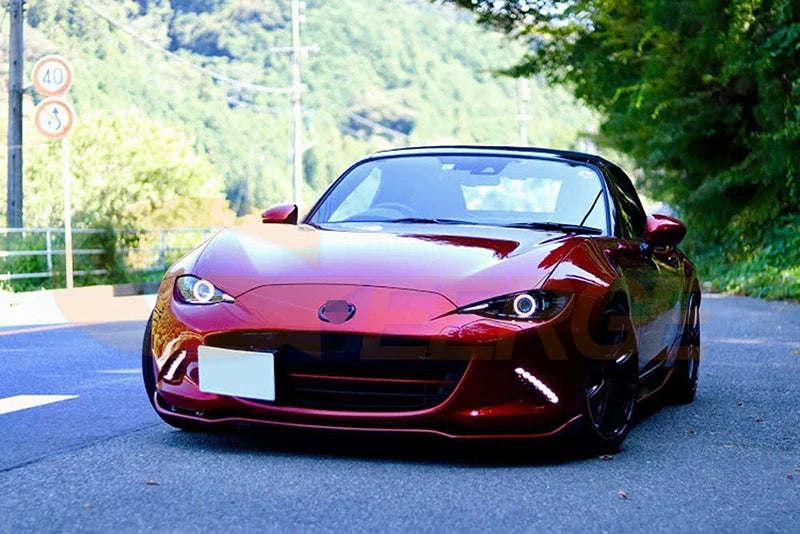 For Mazda Mx-5 Mx 5 Miata Roadster NB NC ND Ultra Bright A/W Switchback DRL Turn Signal Light Led Angel Eyes Kit Halo Rings