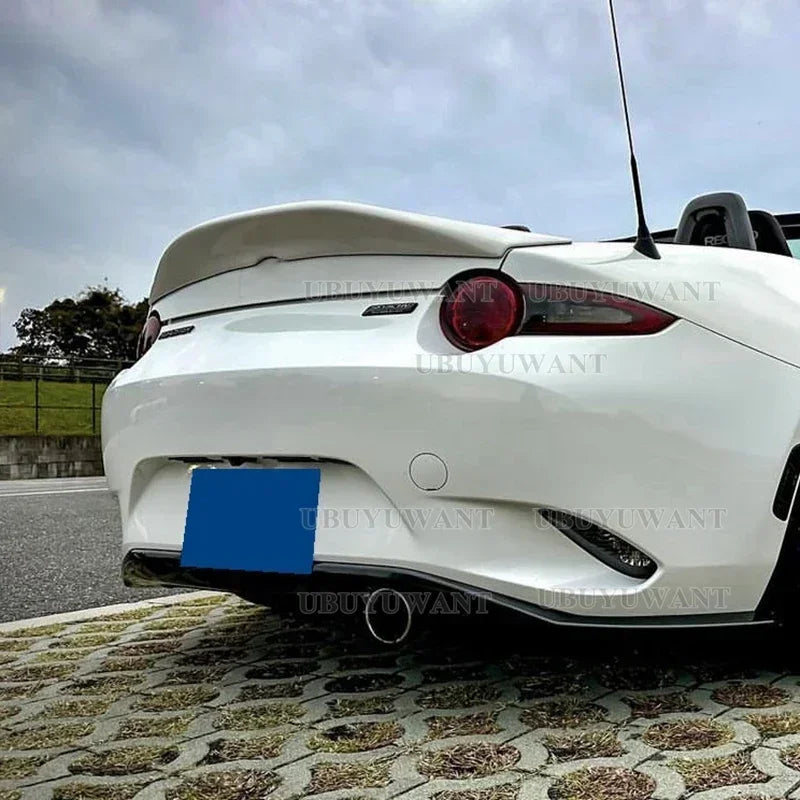 For Mazda MX5 Miata ND RF LMS Style High Quality Carbon Fiber Spoiler Rear Wing Racing Car Styling Tail Lip Wing Body Kit