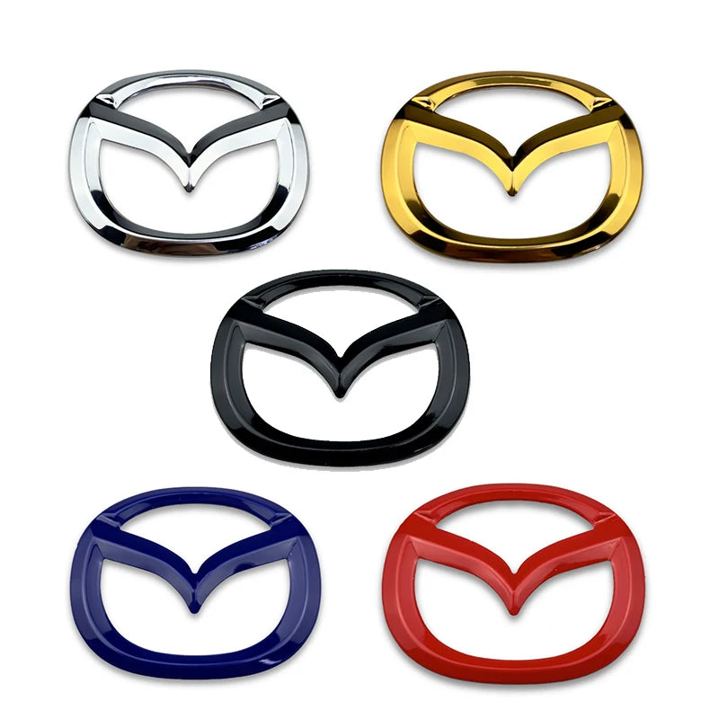 1pc ABS Car Steering Wheel Center Emblem Sticker for Mazda 3 CX3 CX4 CX5 CX7 CX8 CX9 CX30 RX7 Atenza Axela Interior Decoration