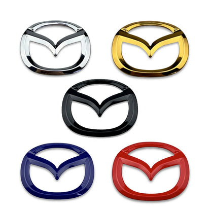 1pc ABS Car Steering Wheel Center Emblem Sticker for Mazda 3 CX3 CX4 CX5 CX7 CX8 CX9 CX30 RX7 Atenza Axela Interior Decoration