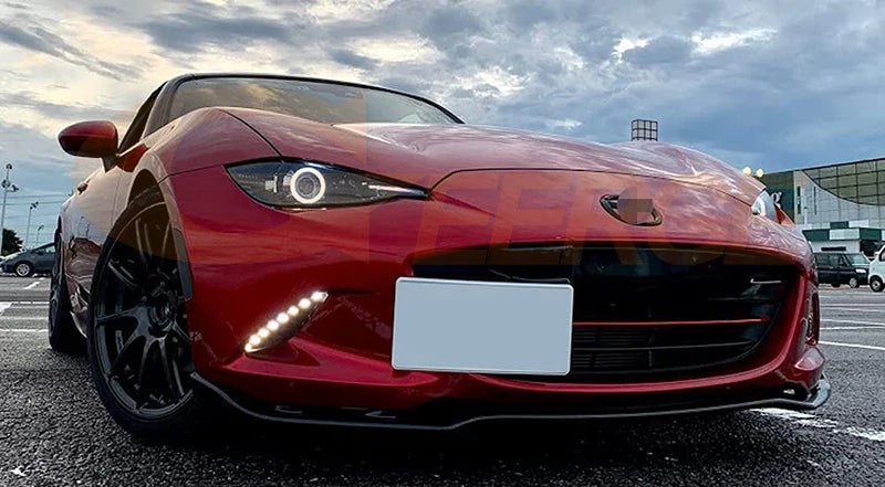 Kit de Luces LED Angel Eyes Switchback DRL + Intermitente para Mazda MX-5 NB/NC/ND (2001-2020)