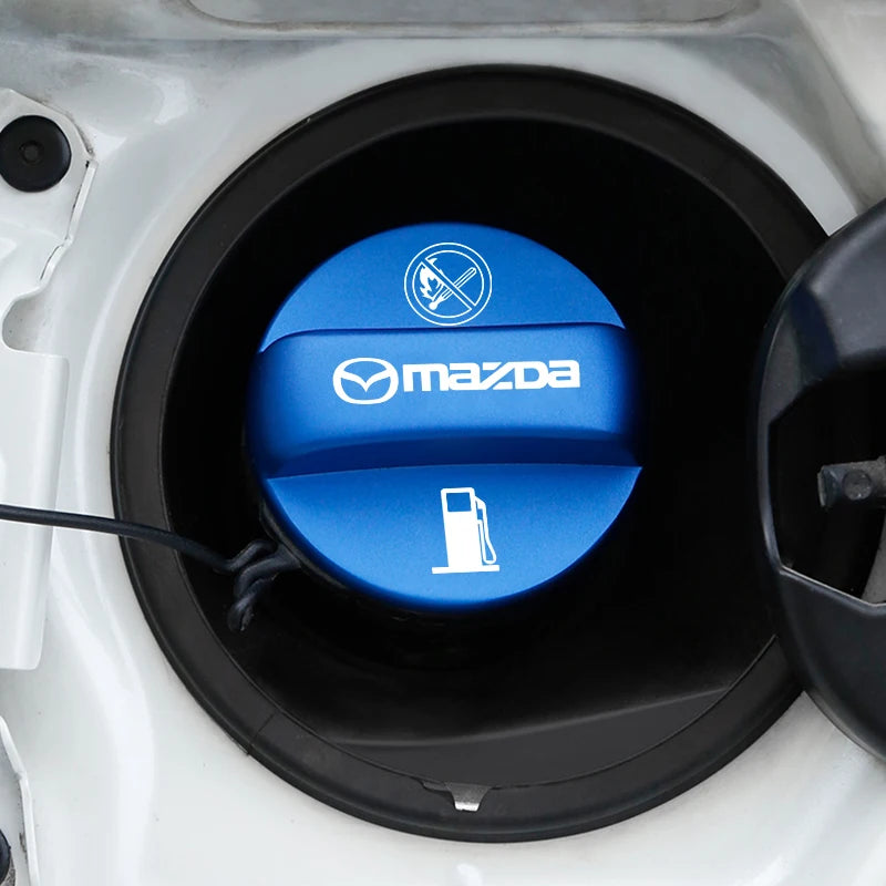 Mazda Speed Car Fuel Tank Cap Alloy Petrol Box Cover Accessories For Mazda 2 3 6 5 Atenza CX3 CX5 MX5 CX7 Axela CX30 CX90 CX60