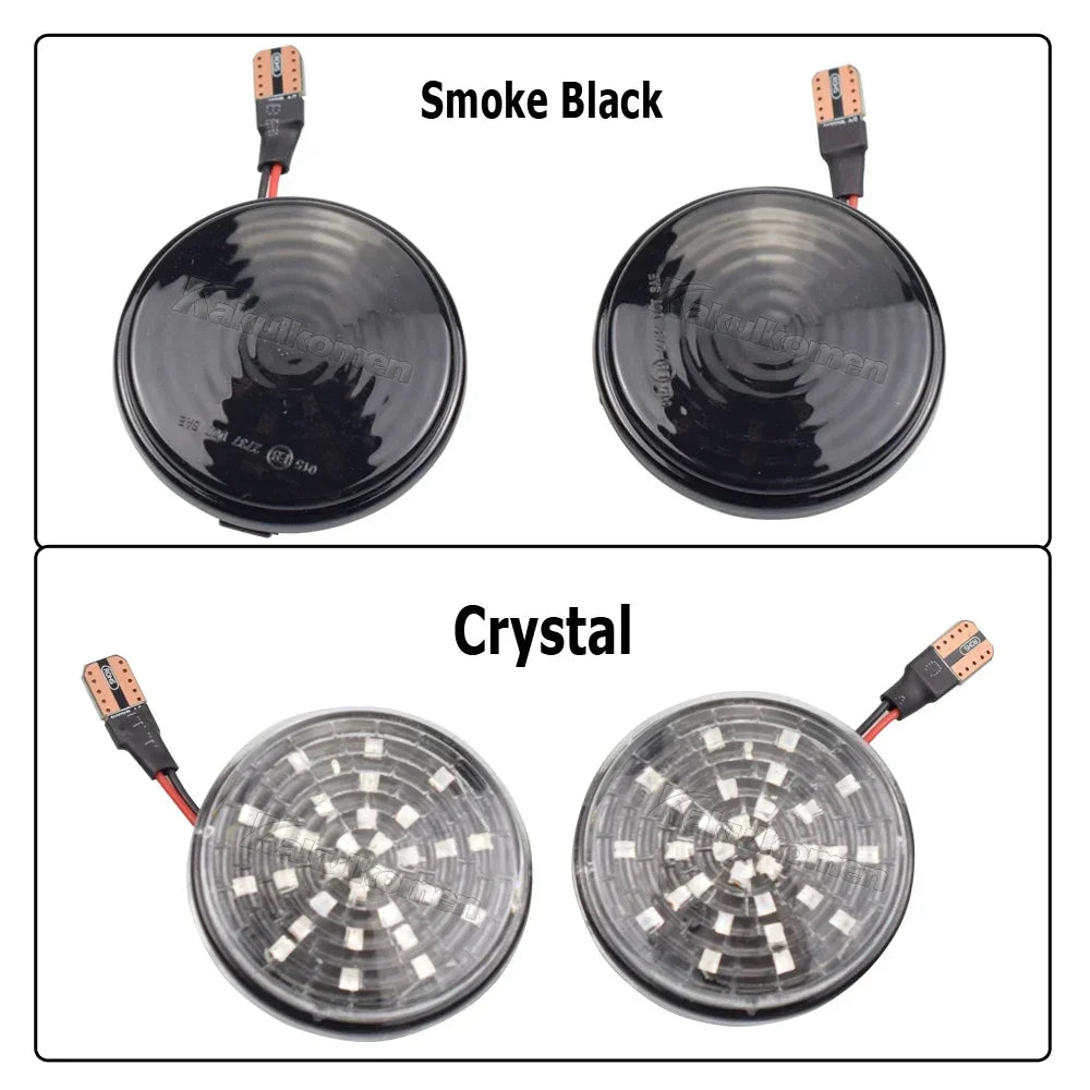 2Pcs Led Dynamic Blinker Indicator Side Marker Turn Signal Light Accessorie For Mazda MX5 Miata Mk1 Mk2 Mk3 1989-2015 Na Nb Nc