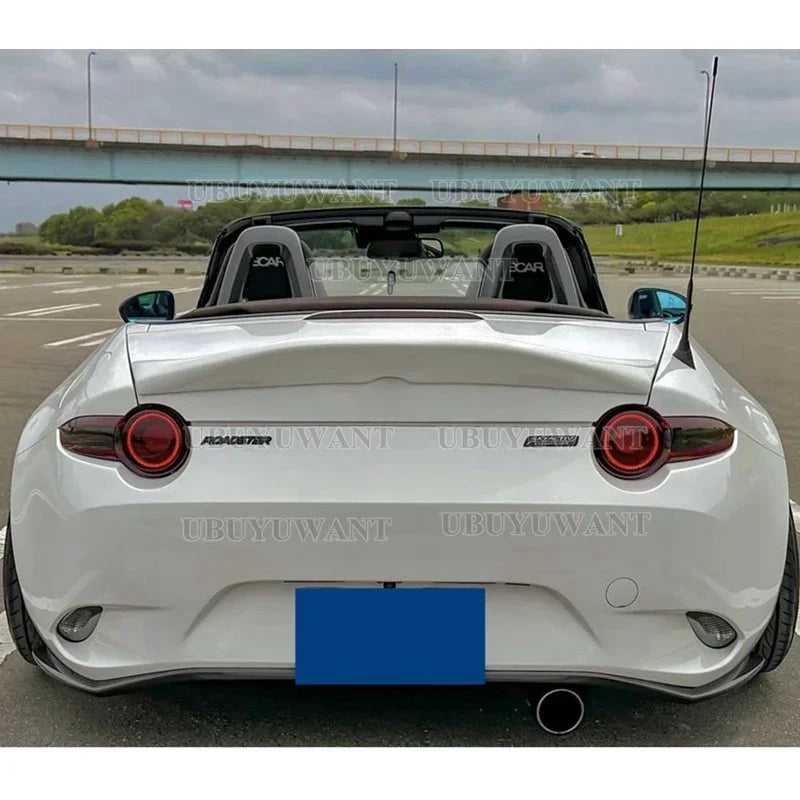 For Mazda MX5 Miata ND RF LMS Style High Quality Carbon Fiber Spoiler Rear Wing Racing Car Styling Tail Lip Wing Body Kit