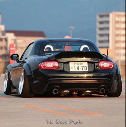 For Mazda MX5 NC NCEC SPOILER Roadster Miata Hard Top Only EPA Style Rear Duckbill Spoiler  Fiber Glass Splitter Wing Un-Painted