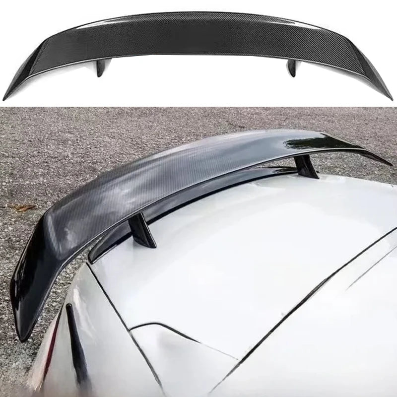 For 2016-2023 Mazda MX5 MX-5  Frp/Genuine Carbon Fiber and Miata Garage Rear Wing Decoration PK Style Rear Spoiler