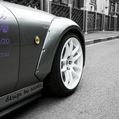 Suitable for Miata Mazda MX5 NC carbon fiber modified parts TP model, wide body full set of front and rear eyebrows