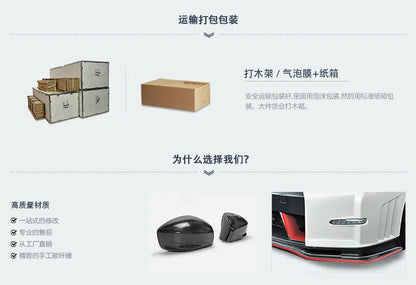 Suitable for Miata Mazda MX5 NC carbon fiber modified parts TP model, wide body full set of front and rear eyebrows