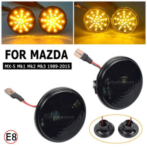 Juego de 2 Intermitentes LED Dinámicos Laterales para Mazda MX-5
