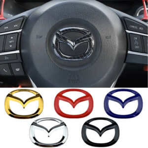 Emblema Adhesivo para Volante Mazda MX-5 – 1 Pieza ABS
